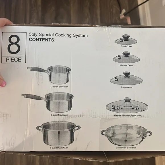 Royal prestige pot and pan set- piece